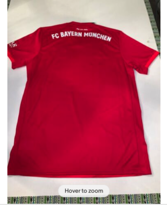 Adidas Men's Bayern Munich Red Soccer Jersey NWT DW7410 MSRP $90
