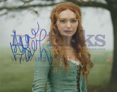 Eleanor Tomlinson Signed In Person 10x8 Photo Poldark Autograph COA RACC