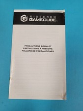 Nintendo Gamecube Health And Safety Precautions Booklet White C/Pm-dol-usa-2
