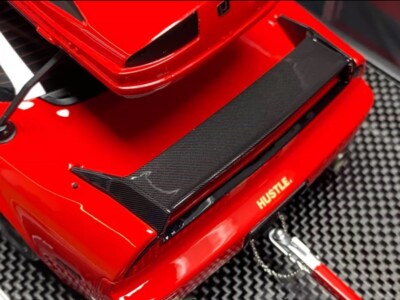 MÔ HÌNH 1:64 FINCLASSICALLY - Honda NSX TRA by Chris Cut Red