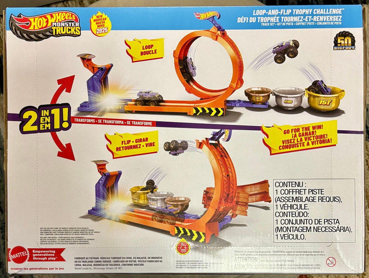 105 未開封 HOTWHEELS INTL CIRCUIT SHANGHAI Hot Wheels Track Set, Neon Skyscraper Speed Circuit with 1