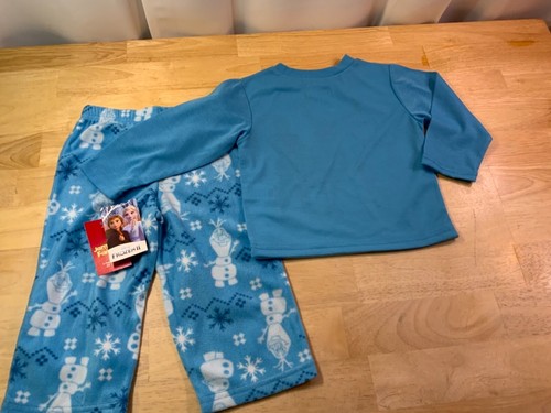 Nuevo juego de 2 pijamas para niños/niños pequeños Disney Frozen dice Everything’s Cool has Olaf talla 2T* - Imagen 3 de 5