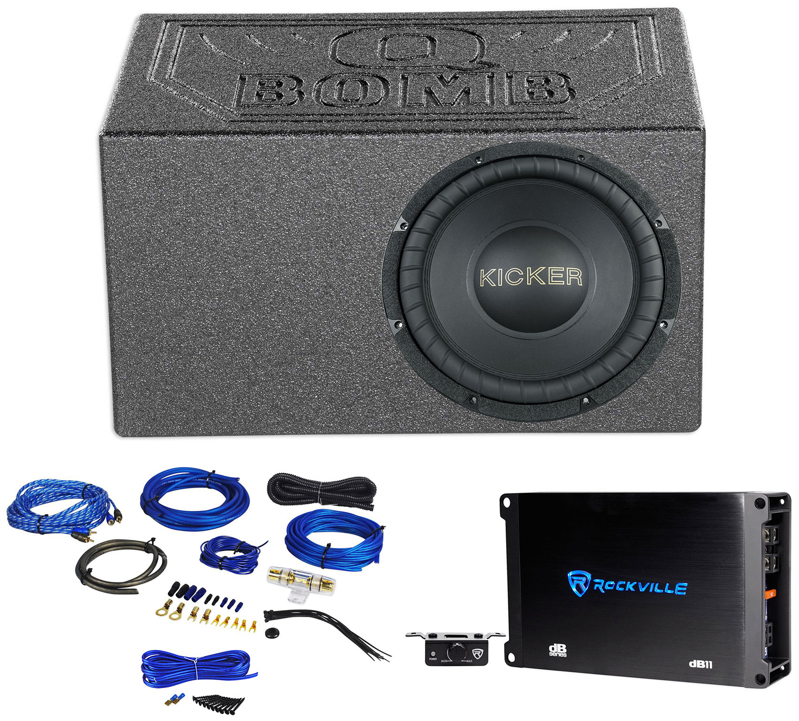 Автомобильный сабвуфер Kicker 50GOLD104 Limited Edition Gold Comp 10 Усилитель Вентилируемый саб-бокс 46990₽