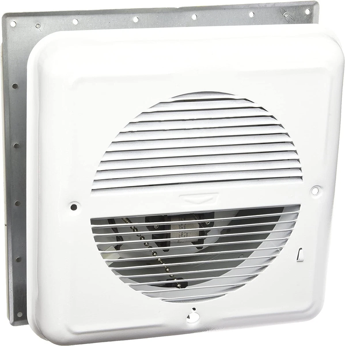 Ventline Sidewall Exhaust Fan with White Exterior Cover and White Interior  | eBay