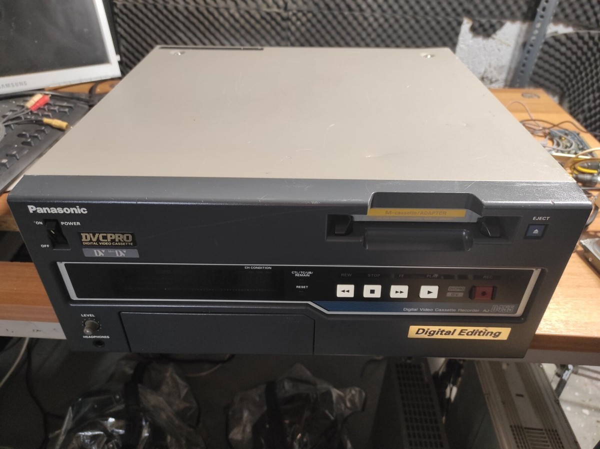 Panasonic AJ-D455 DVC-PROデッキ Working Panasonic DVC PRO AJ-D455E DV Digital Video