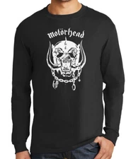 Motorhead Snaggletooth Warpig Long SleeveT-Shirt Hard Rock n Roll Band S-3XL Tee