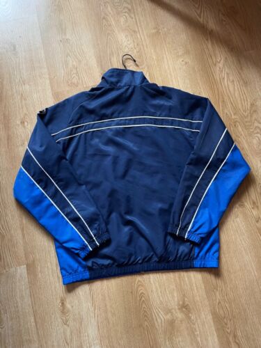 Vintage Y2K Nike Light Zip Windbreaker Track Jacket Size M/L Blue - Picture 9 of 10