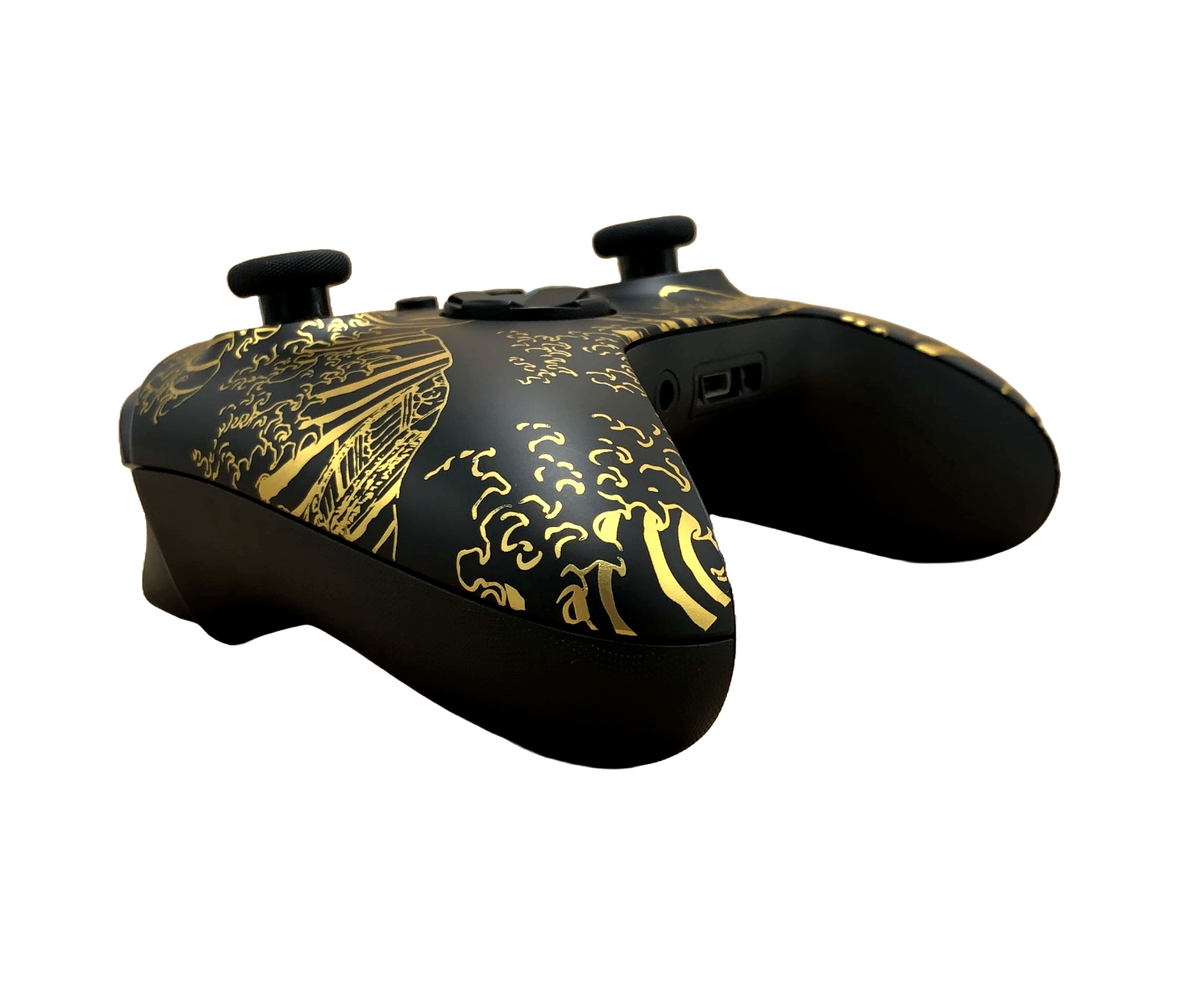 Custom Microsoft Xbox Series X / S Controller - Gold Black Custom Microsoft Xbox Series X / S Controller - Gold Black