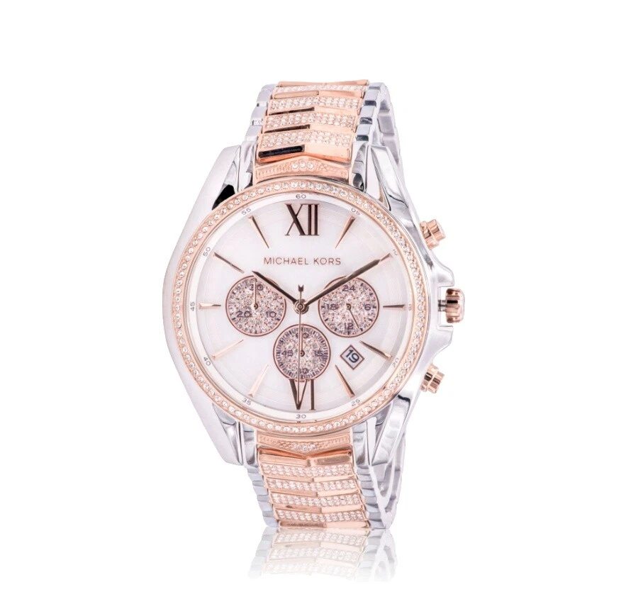 Relojes de Pulsera Banda de Plata Michael Kors Runway