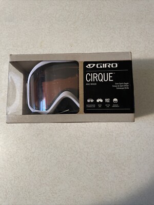 New Giro Cirque Snow Sport Ski Goggles Lens Rose White Snowboard 7057384 Adult M
