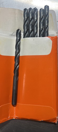 6 pack) Hertel 71206049 Jobber Length Drill Bit: 0.295″ Dia, 118 °, Black HSS - Picture 3 of 5