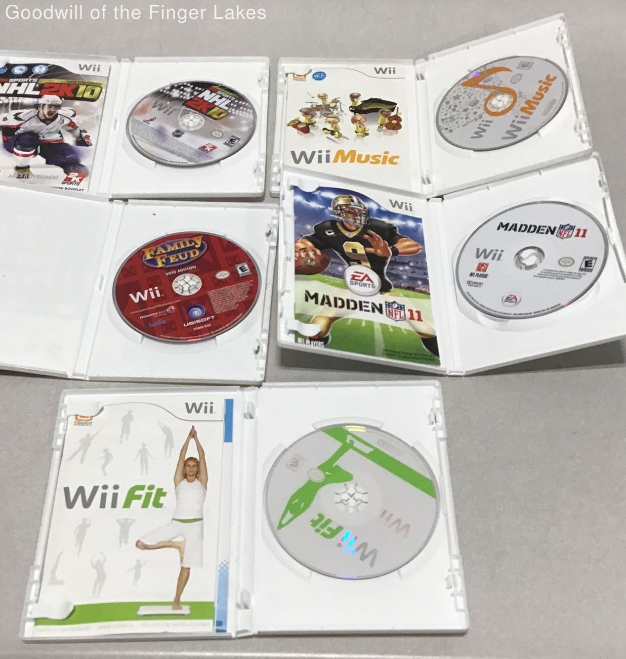Lot of 10 Nintendo Wii Games eBay