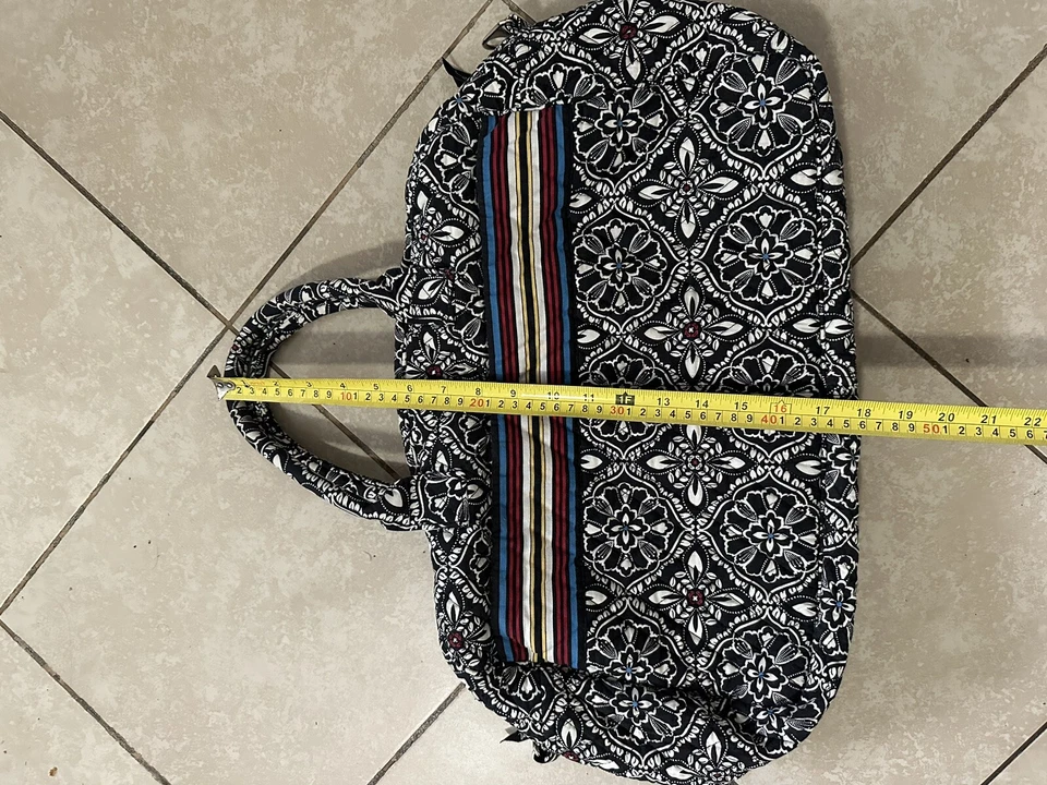 Bolso de Mano VERA BRADLEY Barcelona Metropolitan Viaje Fin de Semana Noche Foto 4 de 4