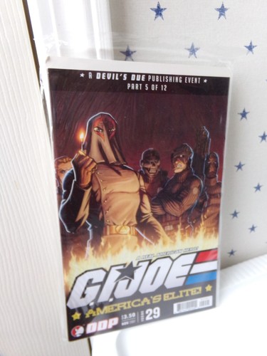 GI Joe Comic Book AMERICA'S ELITE #29 Part 5 of 12 DDP A REAL AMERICAN HERO