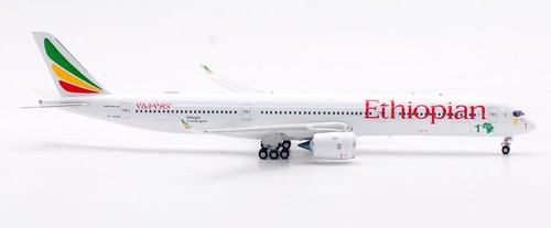 Aviación 1:400 Ethiopian Airlines Airbus A350-1000 Diecast Aircraft Modelo ET-BAW - Imagen 8 de 18