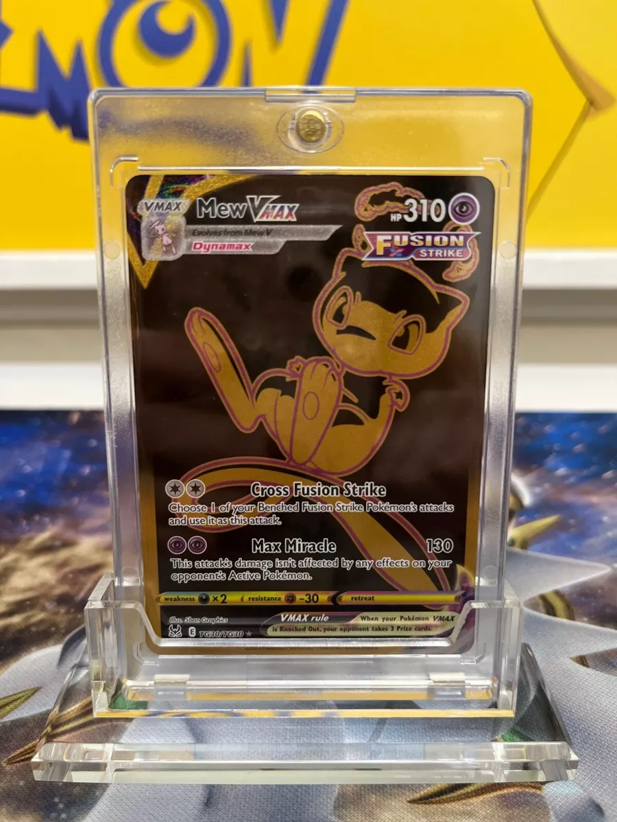  Pokemon - Mew VMax - TG30 - Trainer Gallery - Lost