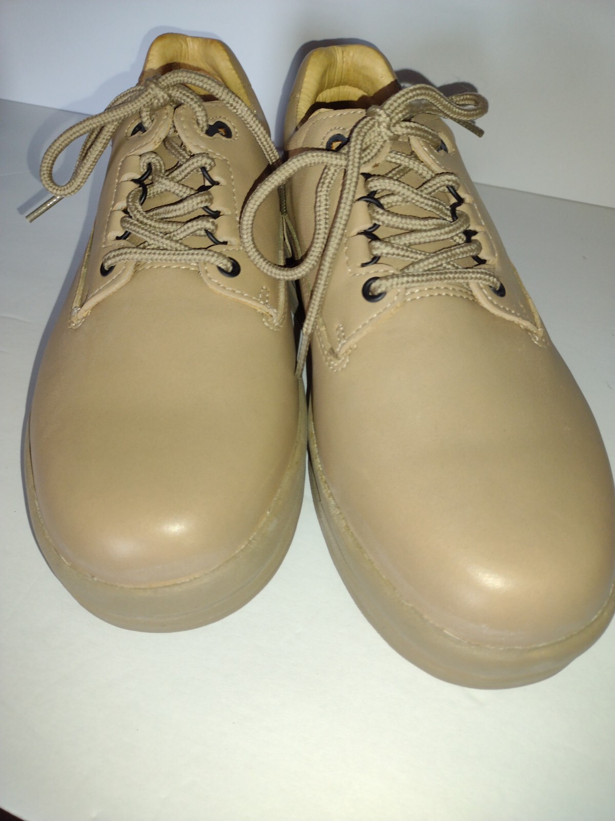 SAOLA Sole Tech Uomo 9M Nuove Pelle Stringate Scarpe Casual Calzature Ortopediche Marrone