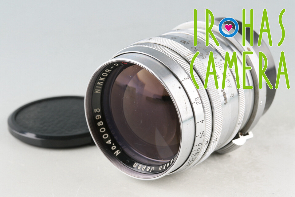 Nikkor-P 85mm f/2 レンズ Nikon Nippon Kogaku Nikkor-P.C 85mm F/2 Lens for Nikon S #54270 A3