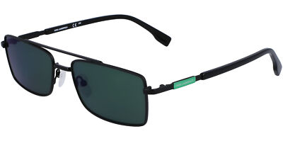 Karl Lagerfeld Men's Sleek Rectangular Navigator Sunglasses
