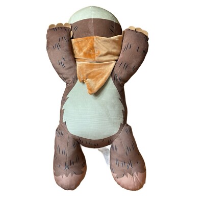 Disney Star Wars Wicket Ewok Cuddleez Large 25” Sleeping Plush Toy