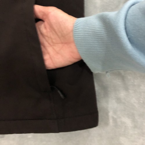 Kirkland Signature Women's Softshell Jacket L Black Fleece-Lined Hooded Warm Fit - Picture 10 of 19