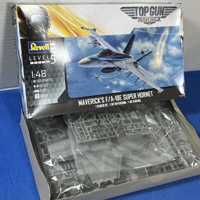Revell 1:48 F/A-18E Hornet Top Gun Maverick's Airplane - RMX5871 New Open Box