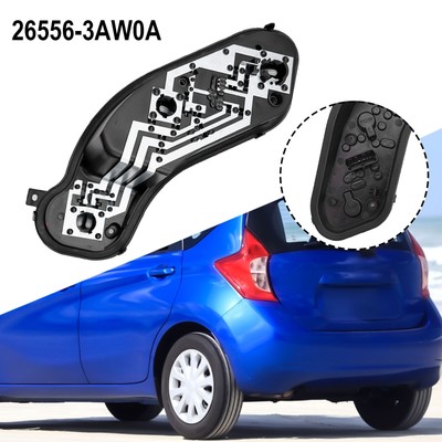 Tail Light Socket Assembly (2PCS) For Nissan Versa 2012-2019 - Replaces 26556-3AW0A & 26551-3AW0A, Left & Right Rear