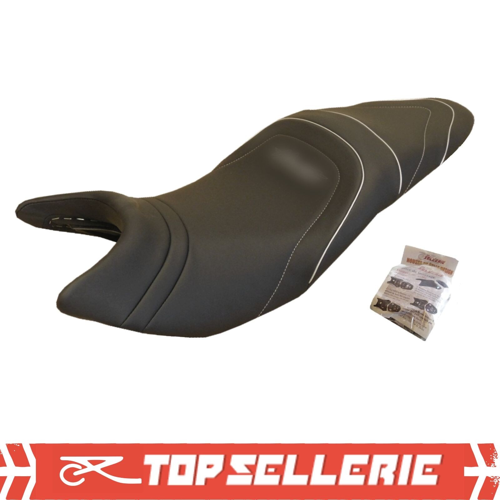 Housse selle Honda Hornet CB 600 2003 2004 2005 2006 noir HSD4434