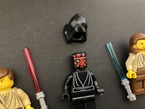 LEGO Darth Maul Qui-Gon Obi-Wan Minifig Star Wars Set Minifig from Japan 1990s - Picture 7 of 10
