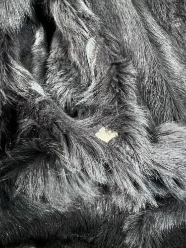 SHEARLING Womans Jacket Grey Italy Winter Coat Size 44 - Picture 17 of 19