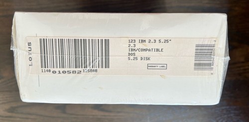 LOTUS 1-2-3 Spreadsheet FOR DOS RELEASE 2.3 1991 - NEW / SEALED - Picture 4 of 7