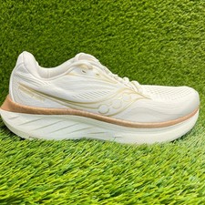 Saucony Ride 18 Womens Size 10W Vanilla Beige Athletic Running Shoes Sneakers