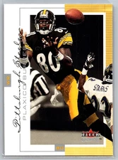 💎2001 Fleer Genuine Football #79 Plaxico Burress - Pittsburgh Steelers💎