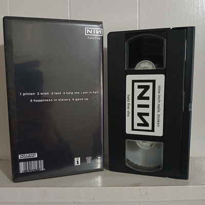 Nine Inch Nails VHS Broken Movie Goth Industrial Metal Punk Rock