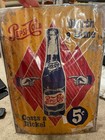 Pepsi Cola " Worth a Dime Costs a Nickle " Corrugated 11 x 15 Metal Sign — photo 4