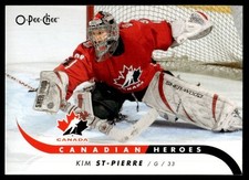 2009-10 O-Pee-Chee Canadian Heroes Kim St-Pierre Canada #CB-KS