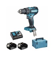 Makita DHP485RTJ 18V 5,0Ah Akku-Schlagbohrschrauber Neu & Ovp ✅