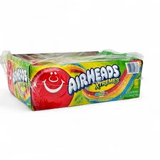 Airheads Xtremes Rainbow Berry Candy Strips  2 OZ. 18-Pack