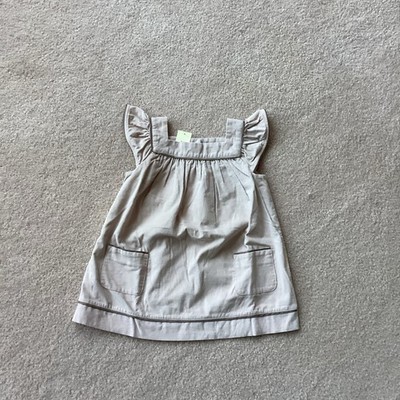 NWT STELLA MCCARTNEY FOR  BABY GAP 5 T, CAP SLEEVE, SOFT CORD, POCKETS,BUTTONS