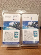  2 HP 97 C9363WN Replacement Ink Cartridge - Tri-Color. Free Shipping