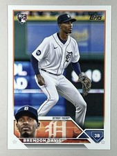 2023 Topps Series 2 Brendon Davis #494 Rookie Detroit Tigers