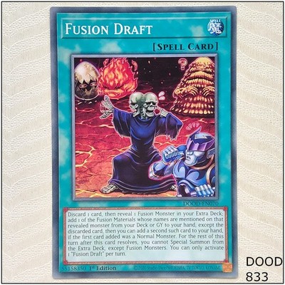 Fusion Draft - DOOD-EN070 - Common 1st Edition Yugioh