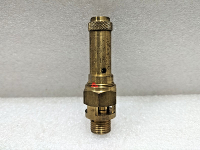 HEROSE 06205 SAFETY VALVE BRASS 1/4 INLET 0.6-8 BAR