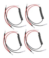 4pcs Motorcycle Turn Signal LED Resistor - 12V Flash Blinker Fix Error, Car
