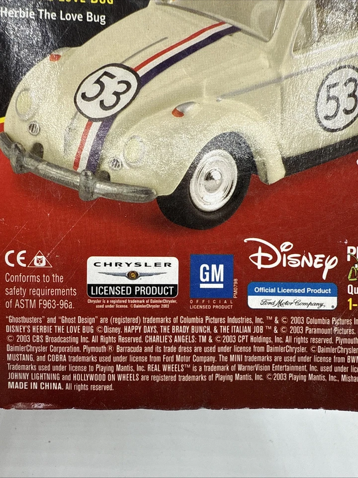 Johnny Lightning Happy Days Ralph Malph's Hot Rod Hollywood On Wheels Car w/RRs - Image 4 of 4