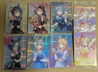 Umts Uma Musume Wafer Special R 7 Kind Set 2 Cards 14+ WSR301 to 07 Gold Ch