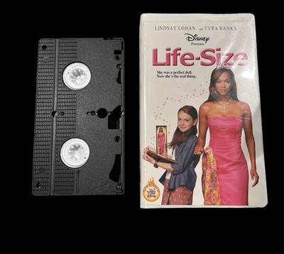 Life-Size (VHS, 2000). Disney. Video Tape. Tested. Lindsay Lohan