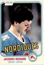 1981-82 O-Pee-Chee #268 Jacques Richard Quebec Nordiques