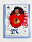 2005-06 SPA Future Watch Autographs #145 Brent Seabrook RC Chicago Blackhawks