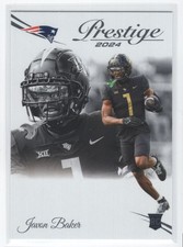 #346 2024 Panini Prestige ) Javon Baker RC New England Patriots